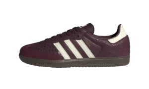 Samba OG WMNS "Snakeskin Maroon Cream White"