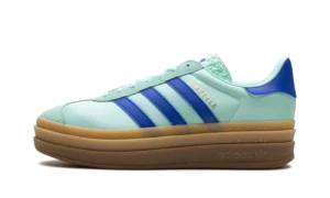 Gazelle Bold WMNS "Clear Mint Lucid Blue Gold Metallic"