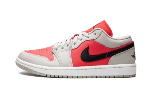 AIR JORDAN 1 LO WMNS "Light Iron Ore / Siren Red"