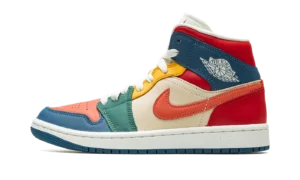 AIR JORDAN 1 MID SE WMNS "Multi-Color"
