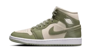 Jordan 1 Mid SE WMNS "Sea Glass Oil Green"