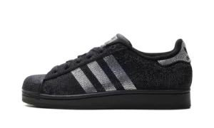 Superstar II WMNS "Rhinestone Black Silver"