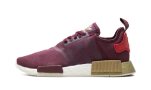 NMD R1 WMNS "MAROON/MAROON/GLORY RED/GOLD"