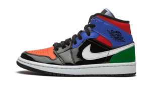 AIR JORDAN 1 MID SE WMNS "Multicolor Patent"
