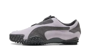 Mostro Suede "Dusky Grey Lilac Crush"