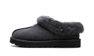 Tazzette Genuine Shearling Collar Slipper WMNS "Obsidian"