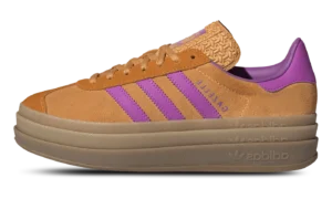 Gazelle Bold WMNS "Flash Orange Purple Burst Crew Orange"