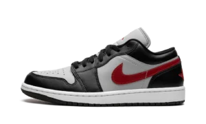 Air Jordan 1 Low WMNS "Black / Grey / Red"