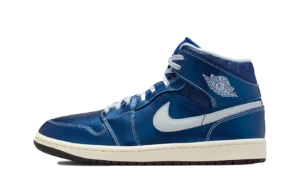 Air Jordan 1 Mid Wmns "Metallic Blue"