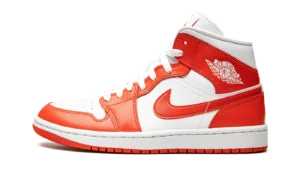 AIR JORDAN 1 MID WMNS "Habanero Red"